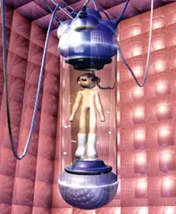 Hung Tung-lu, Rebirth, 2002, Laser print, lenticular & light box, edition no. 6/8