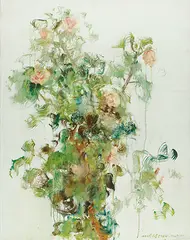 Zhou Chunya, Flora, 1999, Oil on canvas