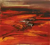 31.3.63 by Zao Wou-ki, 1963, Oil on canvas, sold Jun 2010
