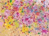 Sweet Milky Way by Walasse Ting, 1969, Acrylic on canvas, sold Nov 2015