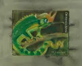 Max Chiwai Liu, Chameleon, 1993-1995, Mixed media on paper