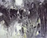 L'hiver poétique by Chu Teh-chun, 1988, Oil on canvas, sold Jun 2008