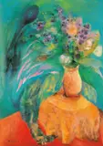 Fu Ching-Li, Flower, 2006, Oil on canvas