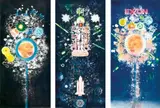 Wang Mai, The Brilliance of Capitalism No. 1, 2006, Mixed media on canvas