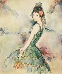 Bernard Charoy, Carmen, 2014, Acrylic on canvas