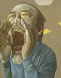 Li Xinping, Cry Out, 2009, Oil on canvas