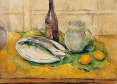Liao Te-cheng, Fishes, 1972, Watercolor on paper