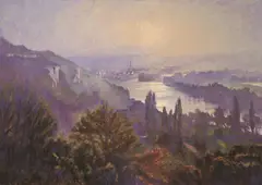 Szeto Lap, Homeland of the Impressionism, 2006, Oil on canvas
