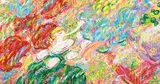 ARP19 - 058 by Ayako Rokkaku, 2019, Acrylic on canvas, sold Dec 2020