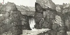 Yu Cheng-yao, Landscape, Ink on paper