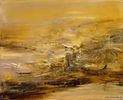 Zao Wou-ki, 21.3.1964, 1964, Oil on canvas