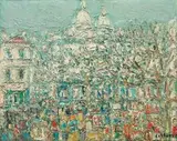 André Cottavoz, Montmartre, Le Sacré-Coeur