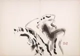 T'ang Haywen, Abstract, Ink on paper