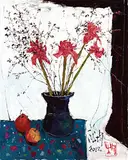 Pang Jiun, Still Life with Flowers in a Vase