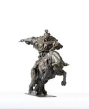 Ren Zhe, Push Deep into Battle, 2007, Bronze, edition no. 9/12