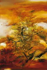 Zao Wou-ki, 25.9.69, 1969, Oil on canvas