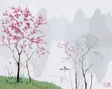 Spring River by Pang Jiun, 2013, Oil on canvas, sold Jun 2013