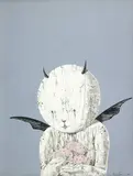 Li Jikai, Eggs, 2007, Acrylic on canvas
