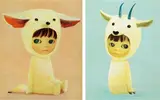 Mayuka Yamamoto, Fennec Fox Boy; Mountain Goat Boy (a set of 2), 2019, Screenprint, edition no.19/50