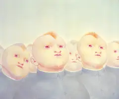 Yin Kun, Chinese Baby No. 15, 2004, Oil on canvas