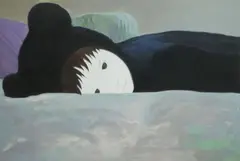 Sleeping Bear(Morning) by Mayuka Yamamoto, 2008, Oil on canvas, sold Dec 2022
