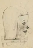 Yoshitomo Nara, Sketches for the Sculpture, 2011-12, pencil on paper