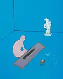 Cheng Tsai Tung, Setting Aside the Zither, I Stand Looking at the Chilly Moon; Breaking Up a Lotus to Patch up My Cold Sleeves; Opening the Mirror, I See My Declining Face (A set of two)