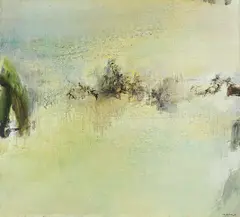 Zao Wou-ki, 17.9.80, 1980, Oil on canvas