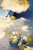 Yang Din, Fête de melon, 1995, Oil on canvas