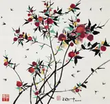 Wu Guanzhong, Fruit Tree