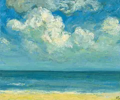 Chang Chen-yu, Summer Cloud, 1989, Oil on canvas