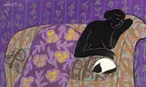 Liang Yifen, Reclining Nude, 2008, Oil on canvas