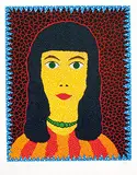 Alice's Adventures in Wonderland- Louis Vuitton Deluxe Box Set (A set of 3) by Yayoi Kusama, 2012, Illustrated book, screen print, and Lambda C-type Print, edition no. 46/111, sold Jun 2016