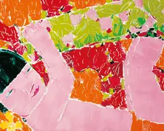 Bob Yan, To Take His Pant off, 2005, Oil on canvas