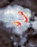 Zhang Xiaotao, Happy Time No. 7, 1998, Oil on linen