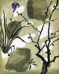 Dong Shawhwei, Spring Dawn – Old Courtyard, 2012, Oil on canvas
