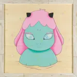 Okokume, Cosmic Water, 2017, Acrylic on wood