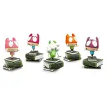 Edgar Plans, The Reading Hero (a set of 5), 2021, 100% Alloy in full painted color, ed. 106/250