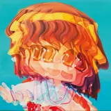 Manami Higashi, Tora Butter S, 2021, Oil on canvas