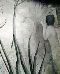 Wei Jia, Say Goodbye IV, 2007, Acrylic on canvas