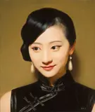 Chen Cheng Wei, Series on the Republic of China -
Lady with Jadite Fragrance, 2016, Oil on canvas