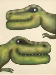 Felix Treadwell, Lost World, 2020, Acrylic on canvas