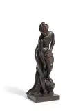 Christophe-Gabriel Allegrain, Venus au bain, Conceived in 18th century, Bronze