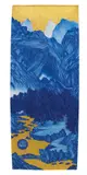 Yao Jui-chung, Good Times: Jaguar, 2015, Blue oil ink, glitter and gold leaf on Indian handmade paper