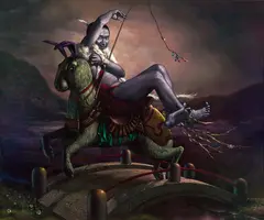 Kuo Wei-kuo, Riding a Rocking Horse, 2004-2005, Oil on canvas