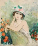 Bernard Charoy, Mélodie, 1988, Oil on canvas