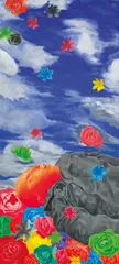 Fang Lijun, 2000.12.4, 2000, Acrylic on canvas