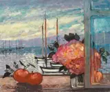 Michel Henry, Still Life by the Window, Oil on canvas