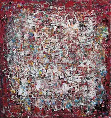 George Chann, Abstract, Oil on canvas