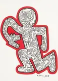 Keith Haring, Untitled, 1984, Marker pen on paper
